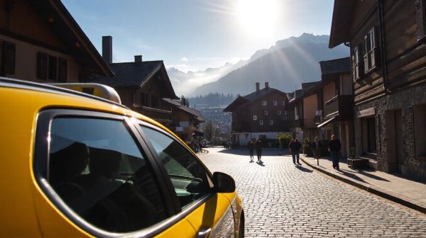 Explorez la clusaz : options de taxi à annecy